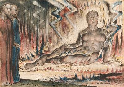 William Blake - Capaneus the Blasphemer