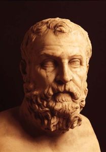 Busto di Solone (640 a.C ca-560 a.C ca), marmo