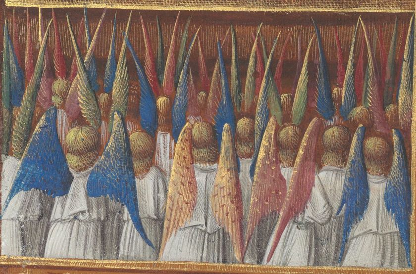 Engelenkoor, Bibliothèque nationale de France, Département des manuscrits, Latin 920, fol. 51v