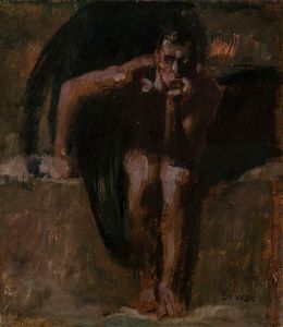 Franz von Stuck, Luzifer, ca. 1890