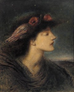 Simeon Solomon, Night, 1890