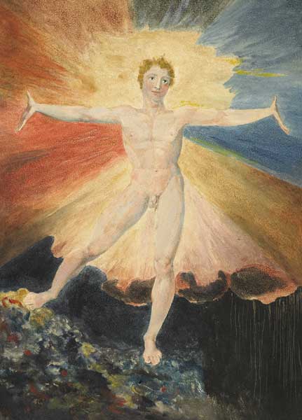 William Blake, Albion Rose (Glad day; The dance of Albion), ca. 1794 (2)