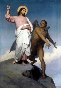 Ary Scheffer, The Temptation of Christ, 1854